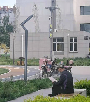 了字形路燈，鋁型材路燈